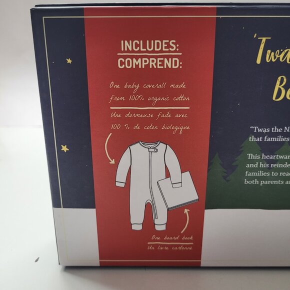 NEW! Books to Bed Kids Pajama and "Night Before Christmas" Book Gift Set - Picture 6 of 10